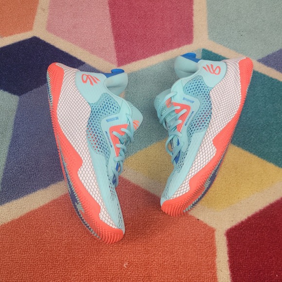 Under Armour Curry HOVR Splash 3 Basketball Shoes Blue Surf 3026899-300 Mens 7 - Picture 3 of 9